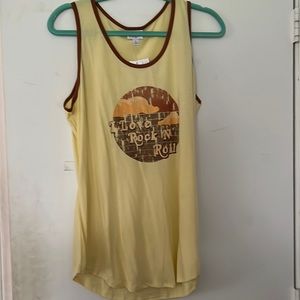 LuLaRoe Rock and Roll Tank Top large